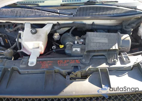 2013 Chevrolet Express 2500 Work Van из США, поврежденный, VIN 1GCWGGCG9D1164113